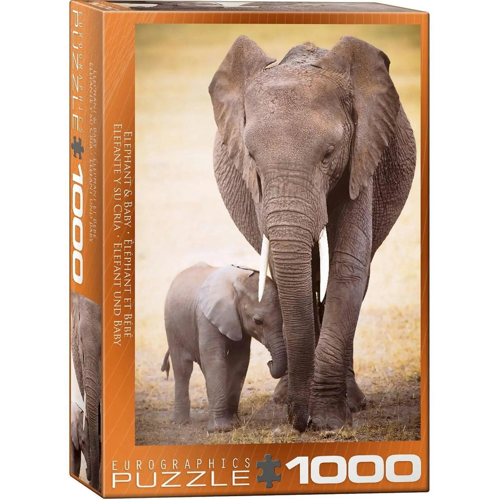 Eurographics - Elephant & Baby - Jigsaw Puzzle 1000pc