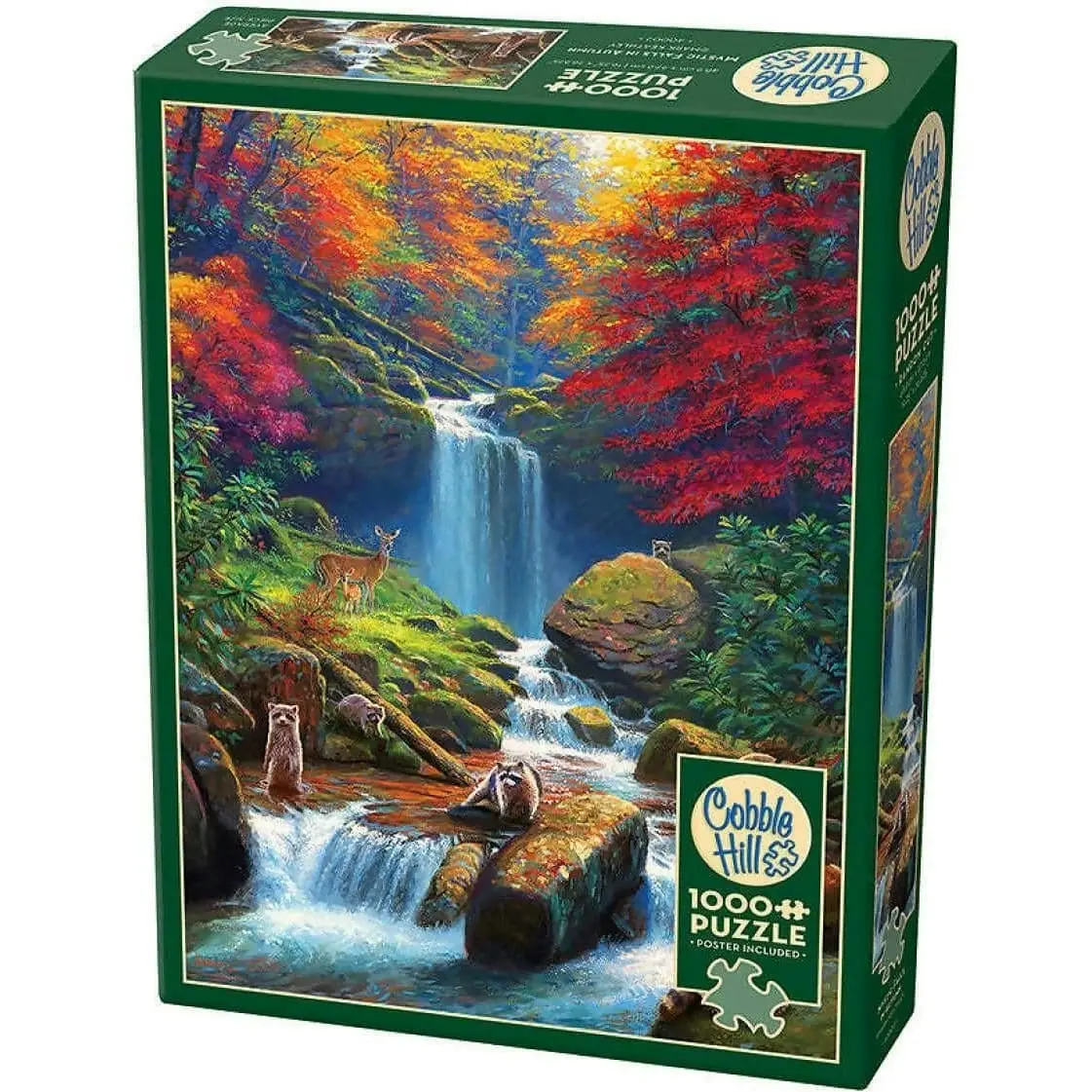 Cobble Hill - Mystic Falls In Autumn - Jigsaw Puzzle 1000pc