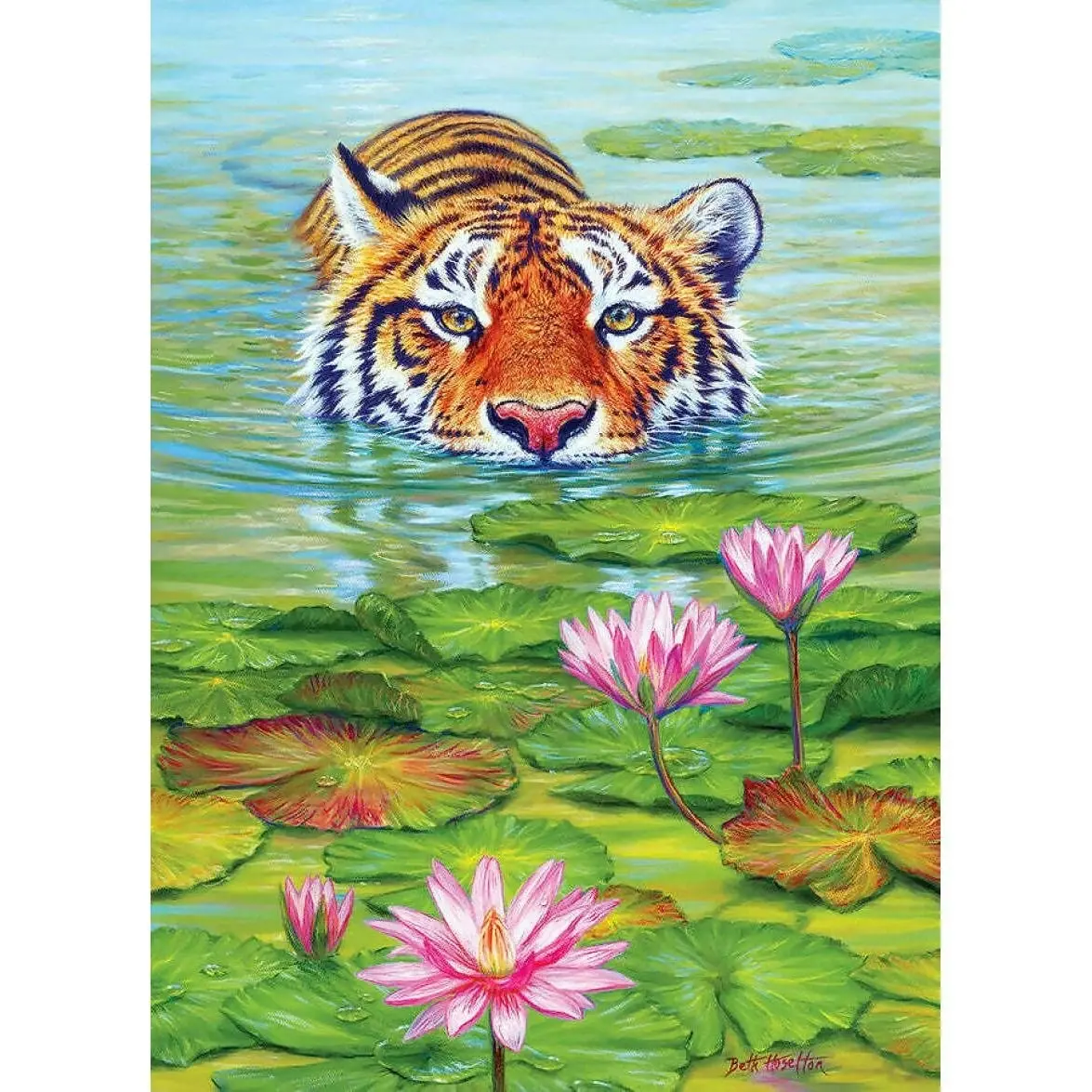 Cobble Hill - Land Of The Lotus - Jigsaw Puzzle 1000pc