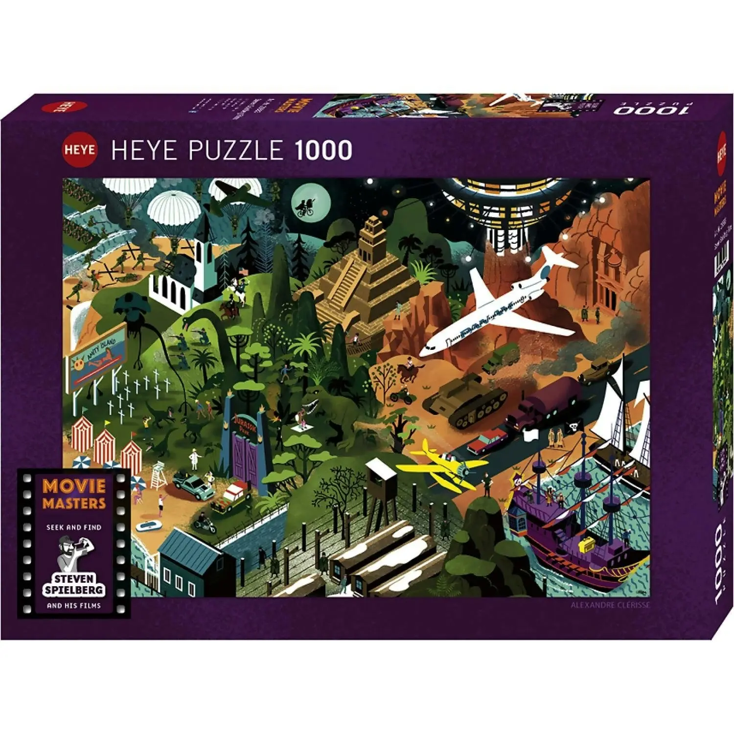 Heye - Movie Masters Spielberg Films Jigsaw Puzzle 1000 Pieces