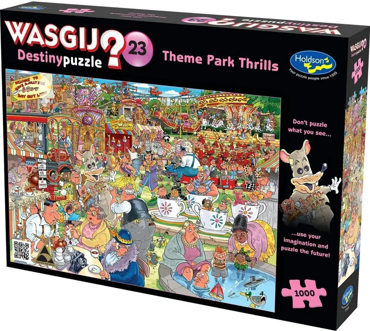 Wasgij - Destiny 23 -Theme Park Thrills - Holdson Jigsaw Puzzle 1000 Pieces