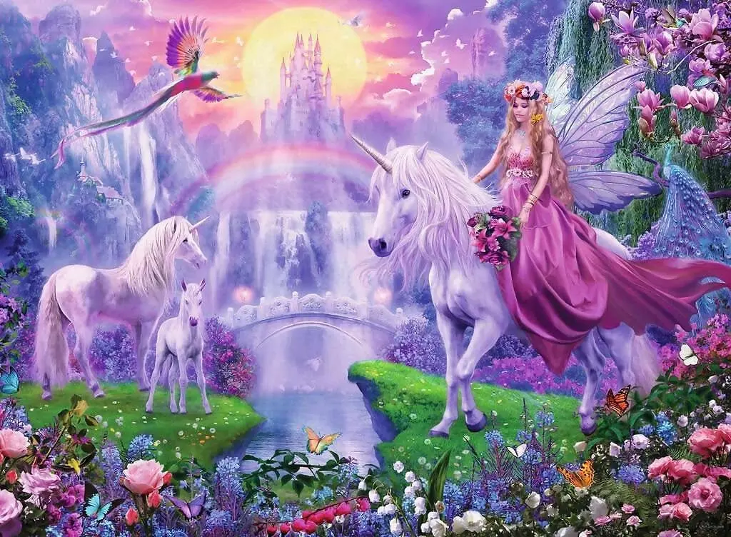 Ravensburger - Unicorn Kingdom Jigsaw Puzzle 200 Pieces