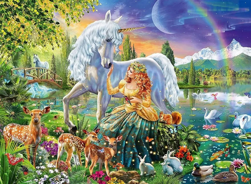 Ravensburger - Magical Beauty Jigsaw Puzzle Xxl 200 Pieces