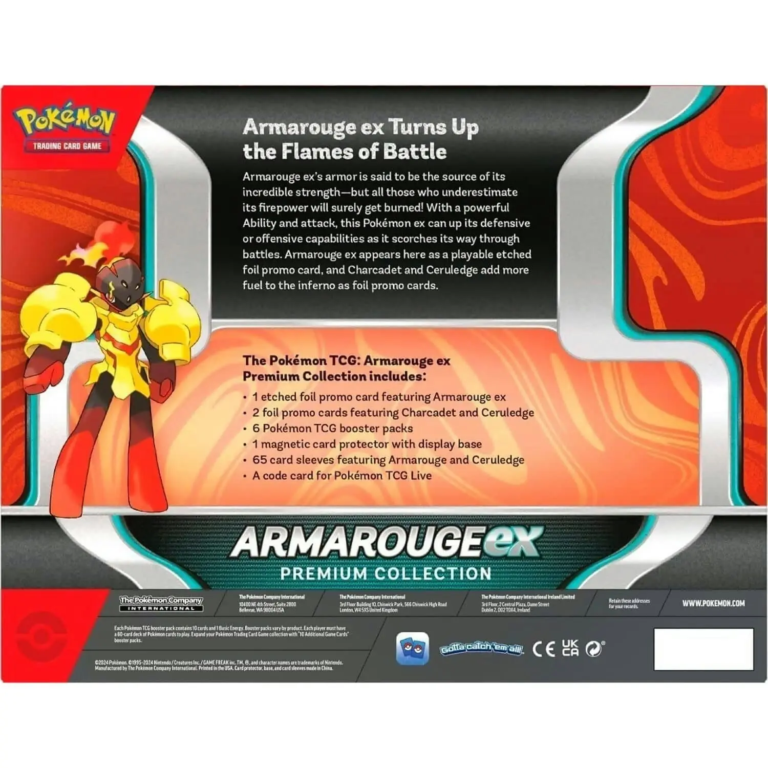 Pokemon - Tcg: Armarouge Ex Premium Collection