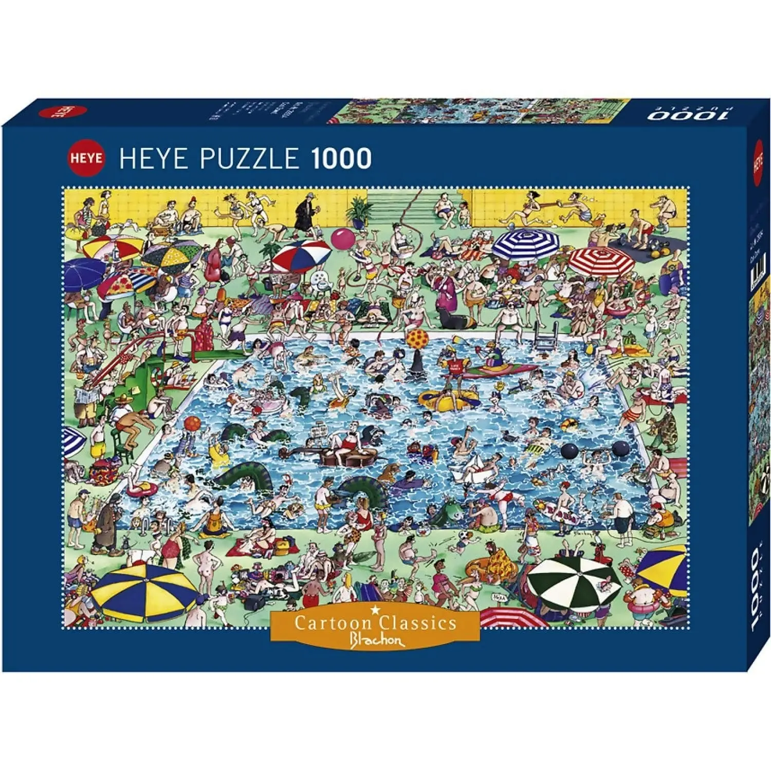 Heye - Cool Down Blachon Cartoon Classics Jigsaw Puzzle 1000 Pieces