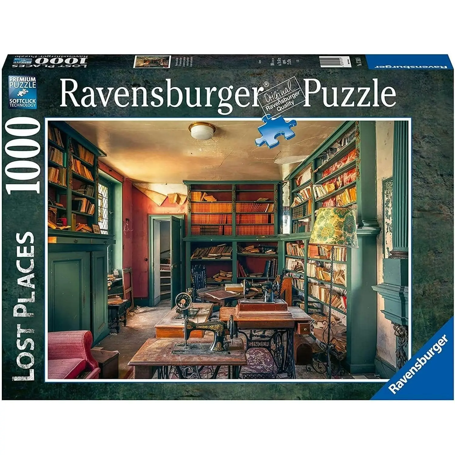 Ravensburger - Lost Place Singer Library Jigsaw Puzzle 1000 Pieces