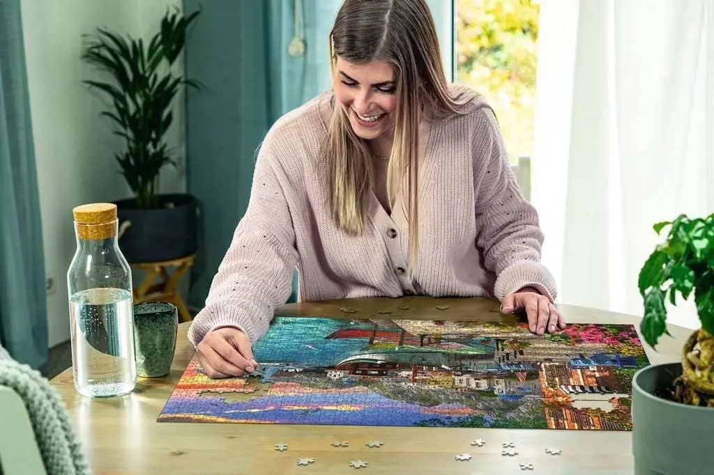 Ravensburger - Grandiose Greece Jigsaw Puzzle 1000 Pieces