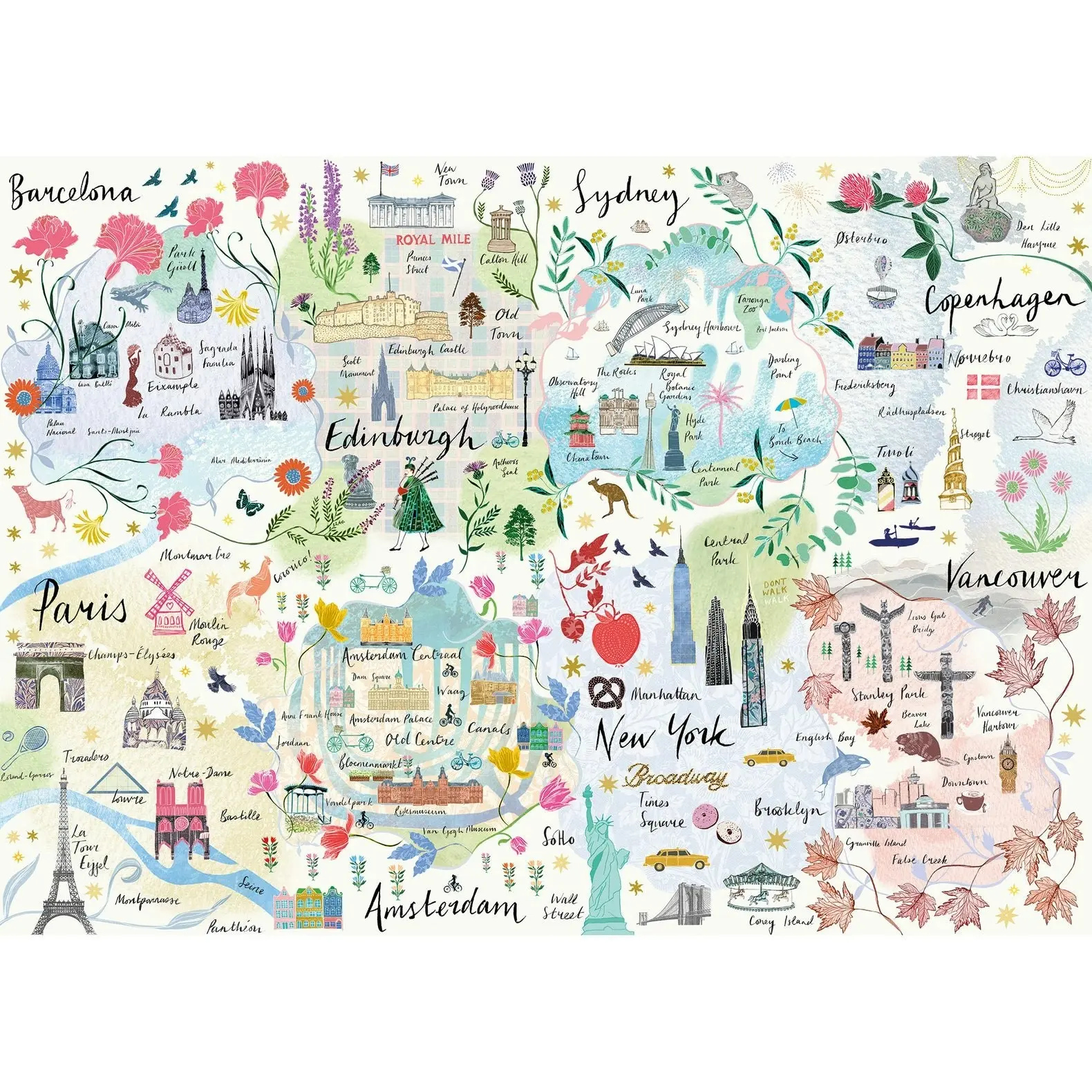 Gibsons - Wanderlust - Jigsaw Puzzle 1000pc