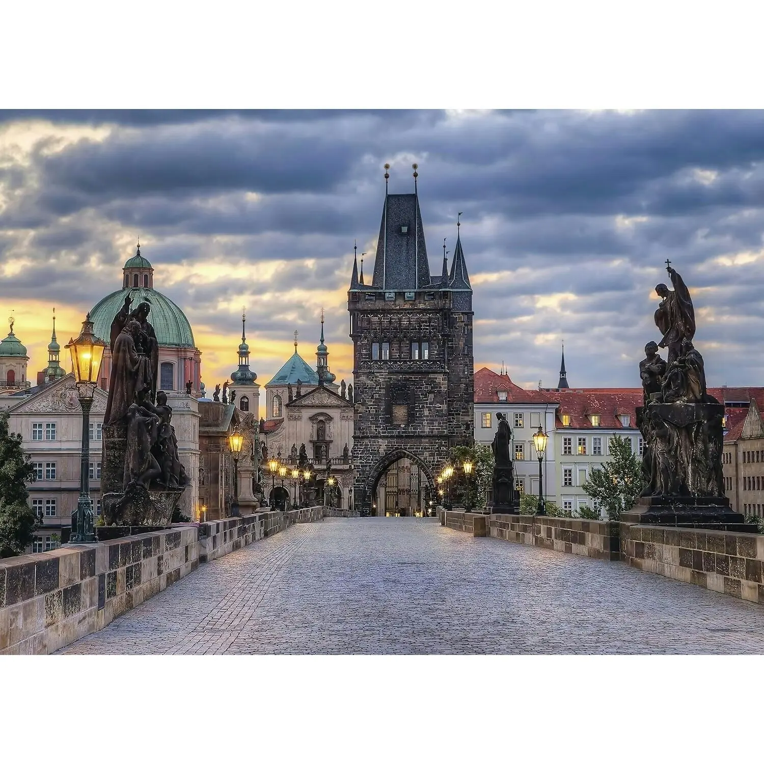 Ravensburger - Charles Bridge At Dawn Jigsaw Puzzle 1000pc