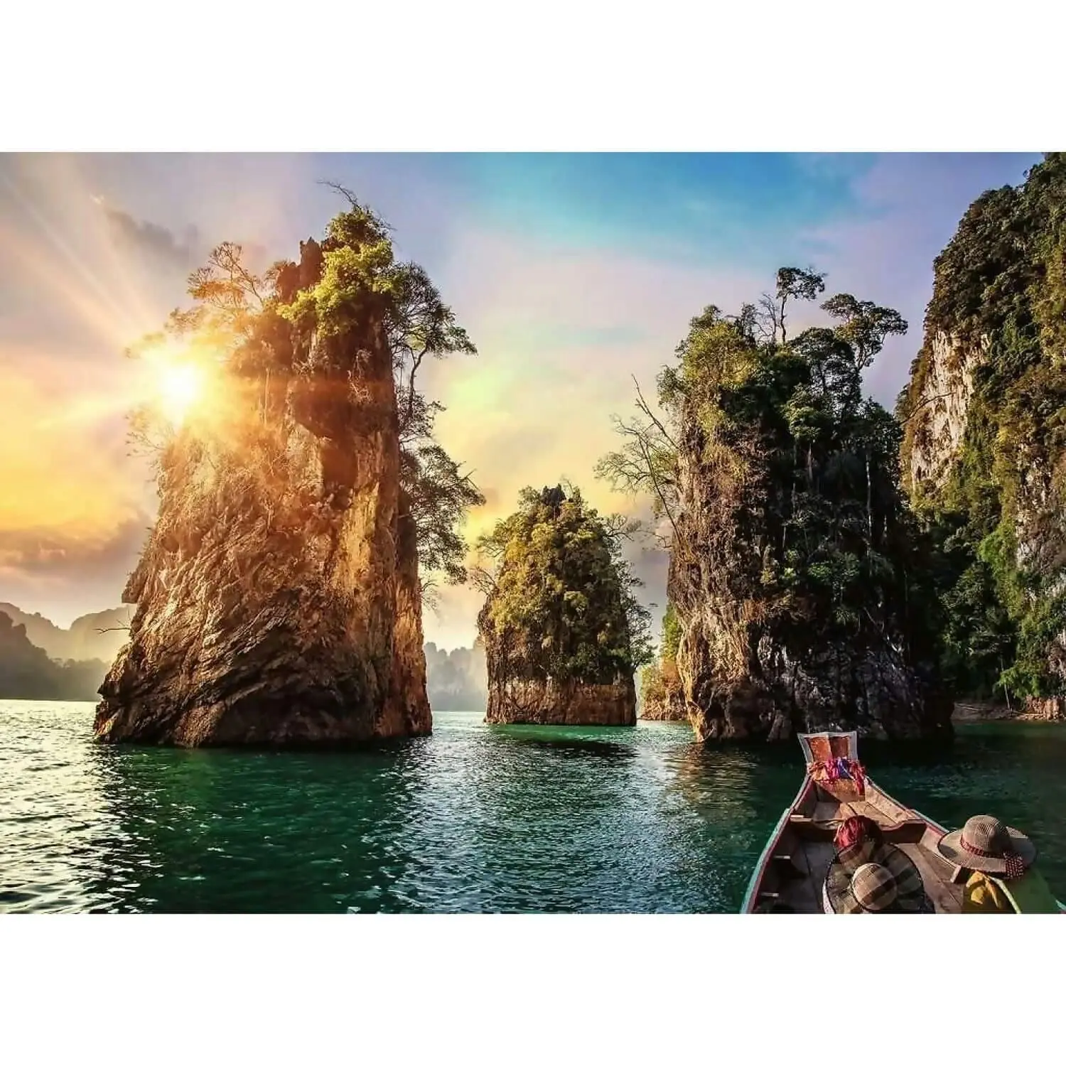 Ravensburger - The Rocks In Cheow Thailand Jigsaw Puzzle 1000pc