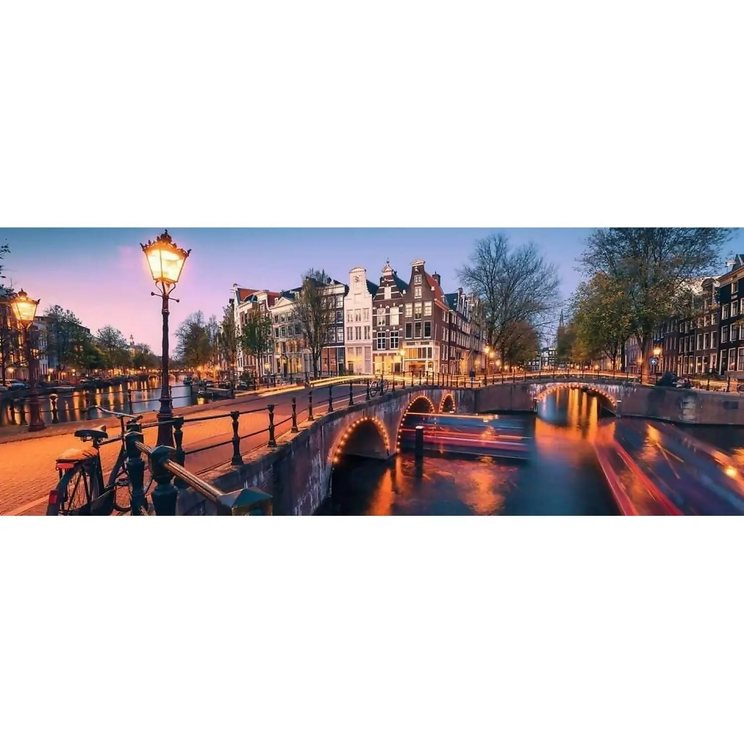 Ravensburger - Evening In Amsterdam Jigsaw Puzzle 1000pc