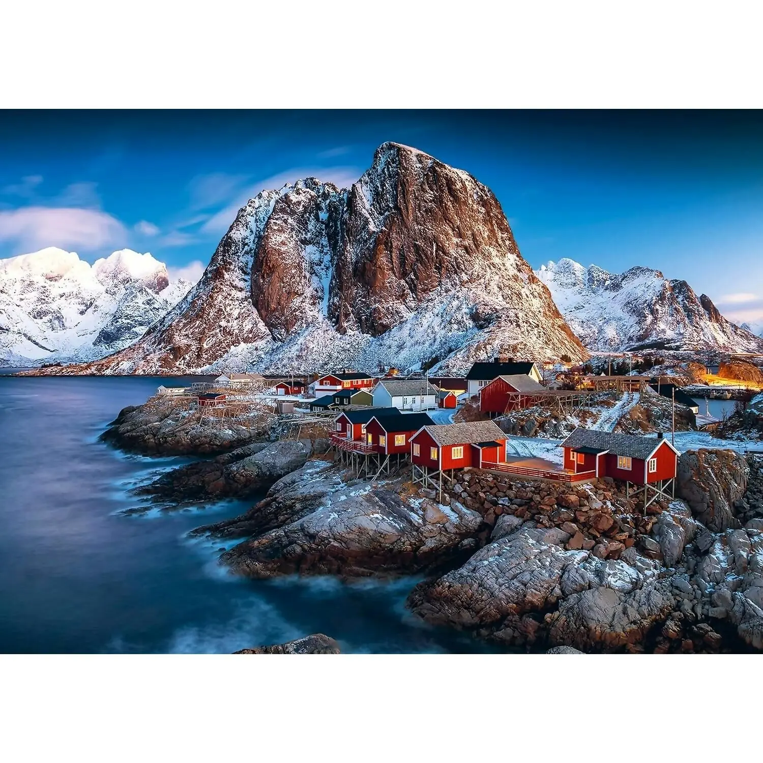 Ravensburger - Village On Lofoten Islands Jigsaw Puzzle 1000pc