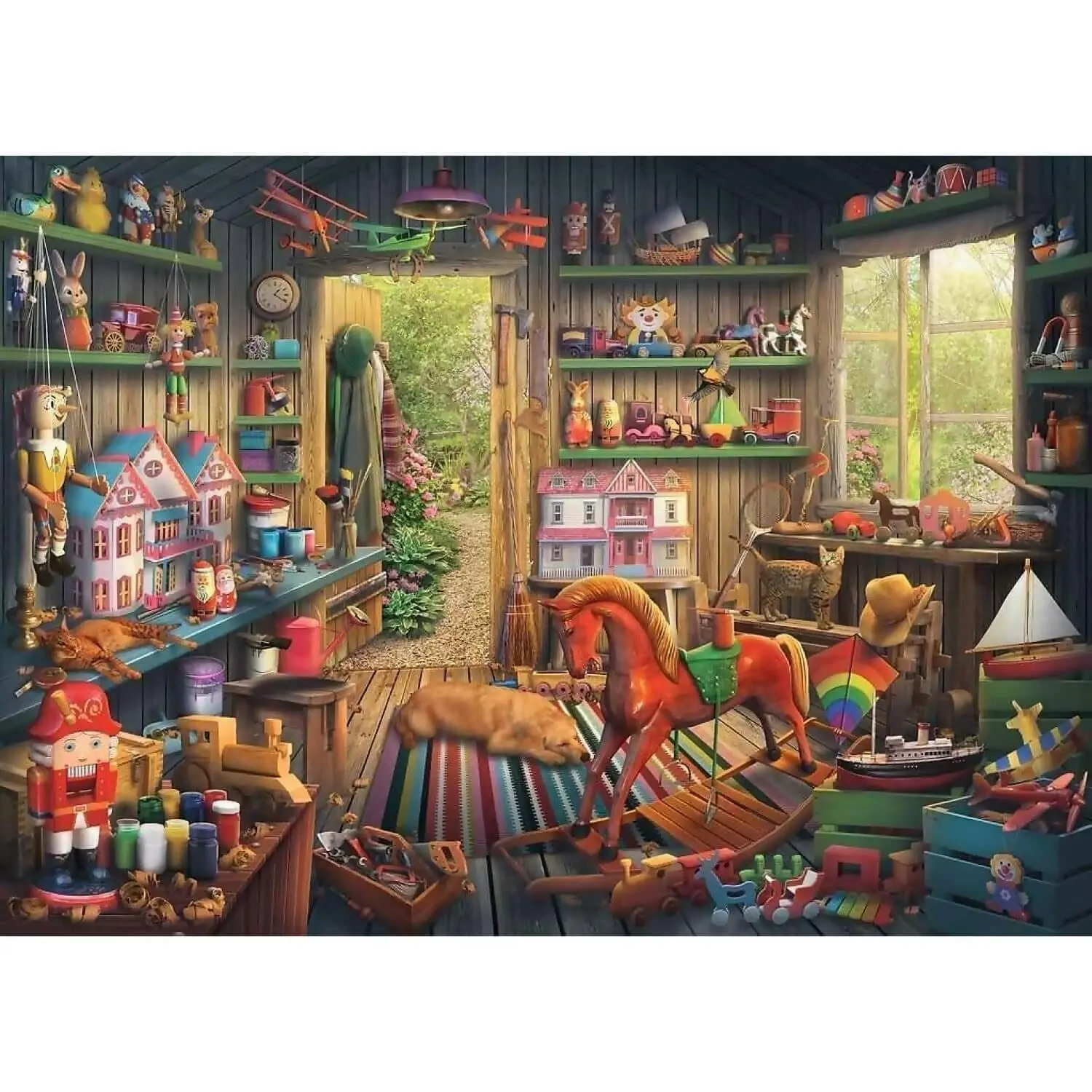 Ravensburger - Nostalgic Toys From Back Then Jigsaw Puzzle 1000pc