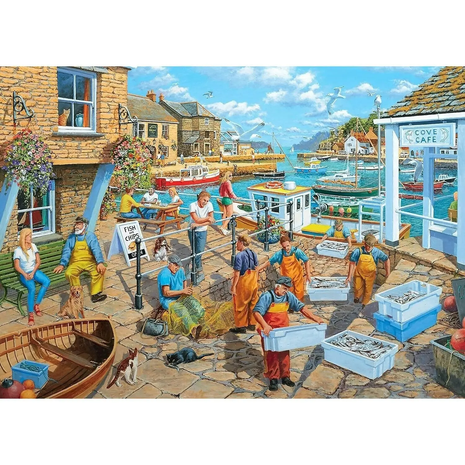 Ravensburger - A Fishermans Life Jigsaw Puzzle 1000pc