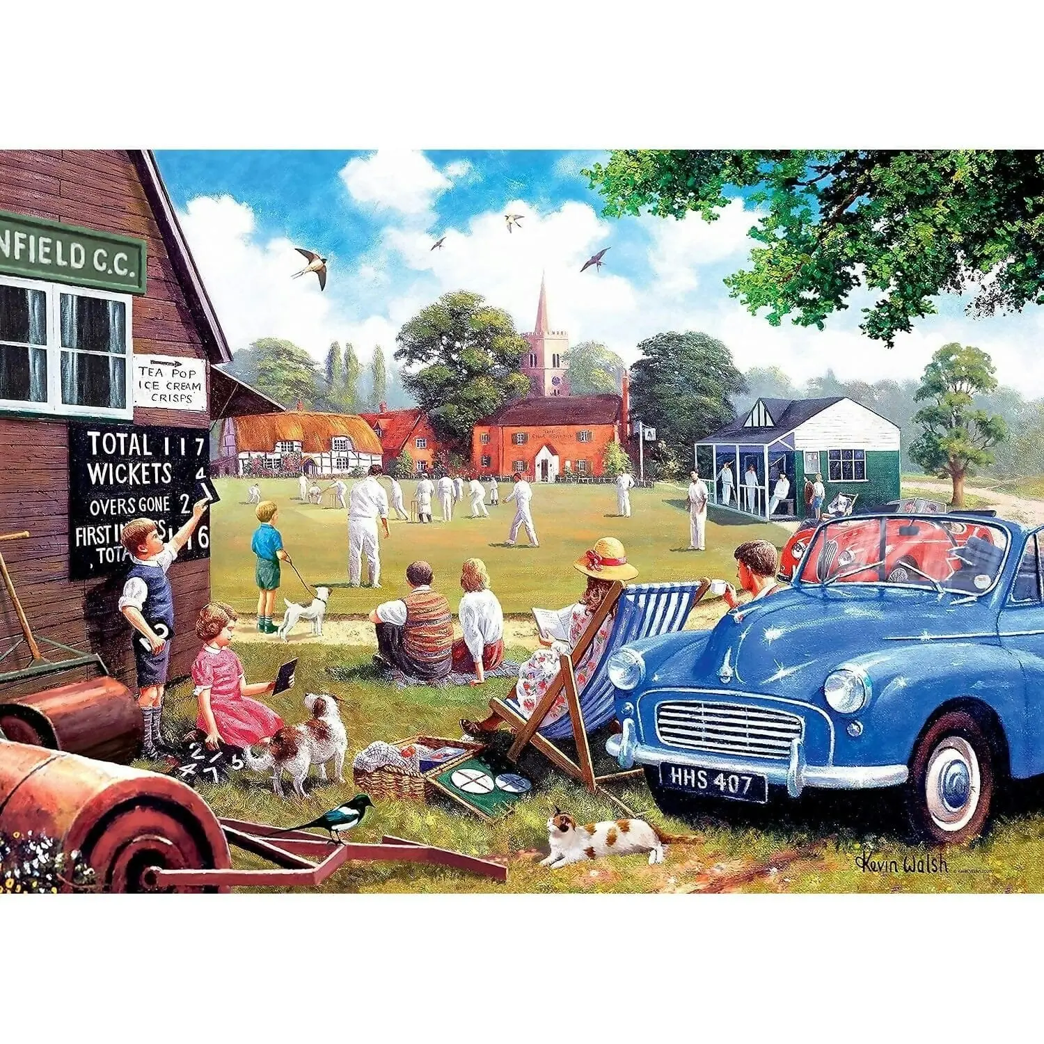 Ravensburger - The Scoreboard End Jigsaw Puzzle 1000pc