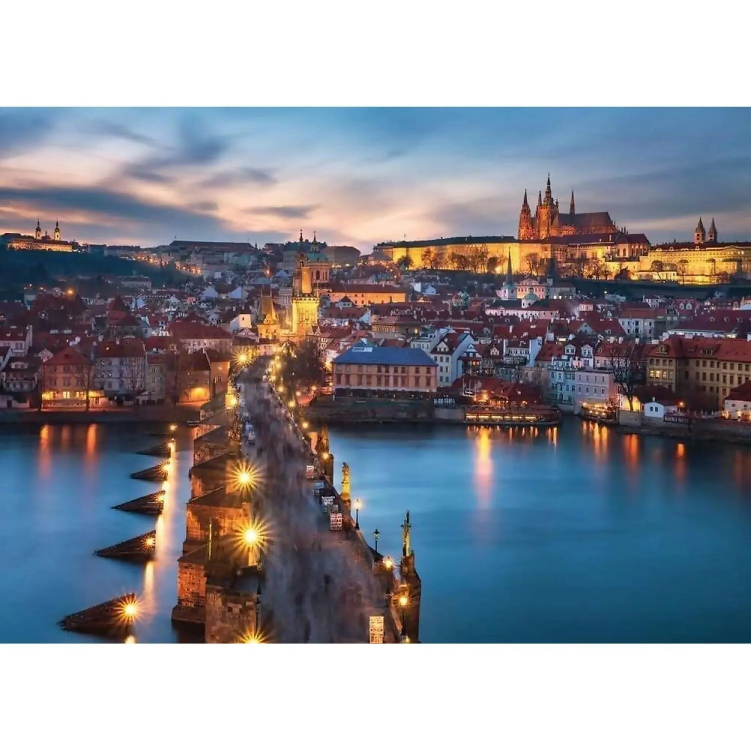 Ravensburger - Prague At Night Jigsaw Puzzle 1000pc