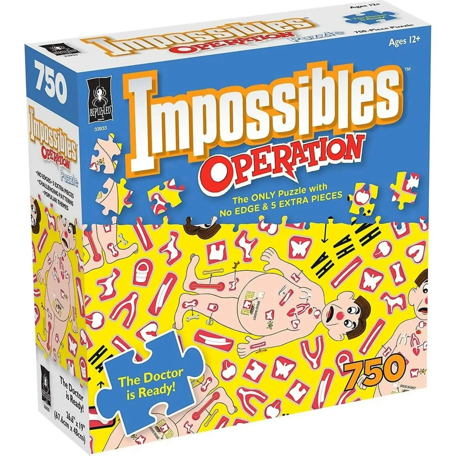 U Games - Impossibles Operation 750pc Jigsaw Puzzle - Bepuzzled