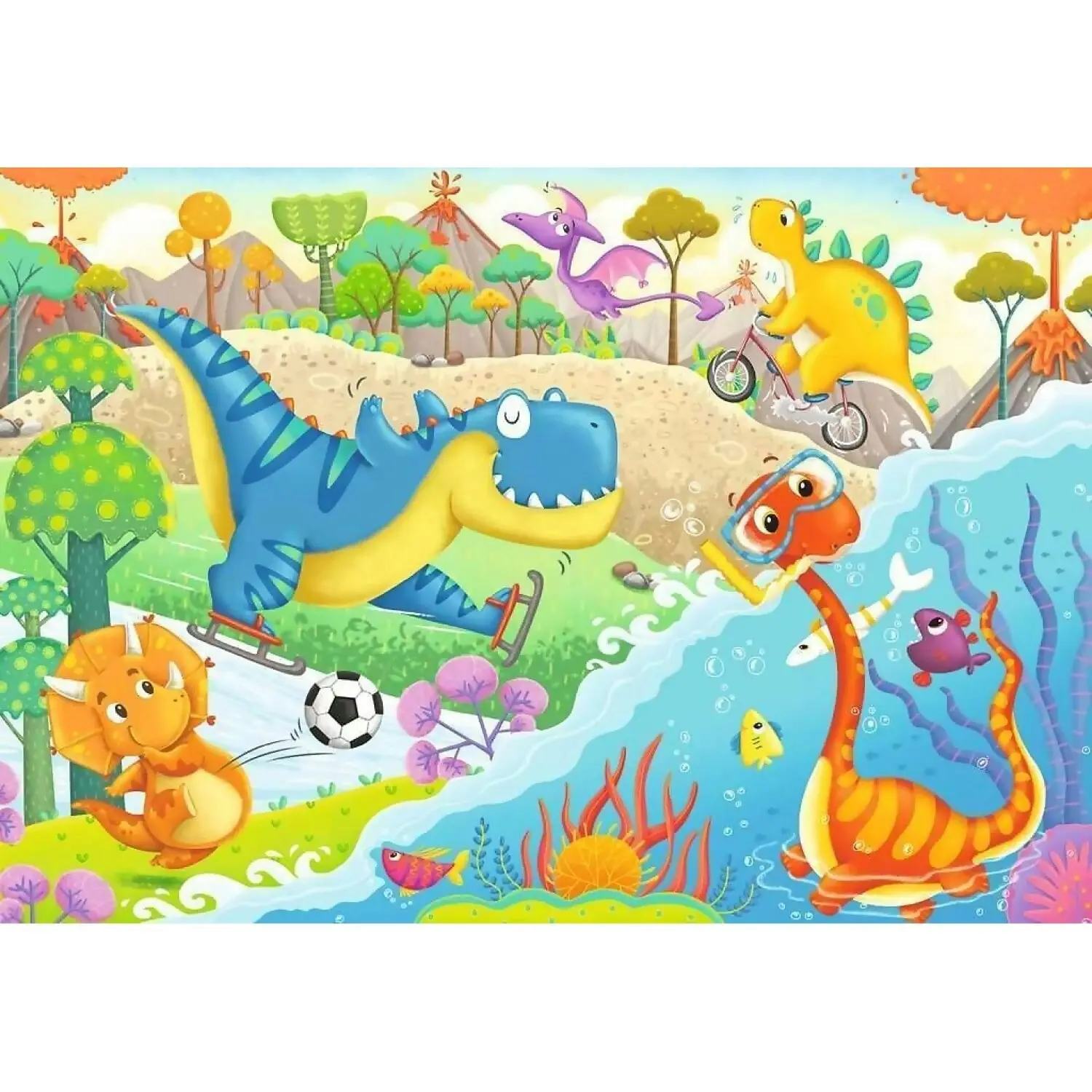 Ravensburger - My Dino Friends Jigsaw Puzzle 2 X 12pc