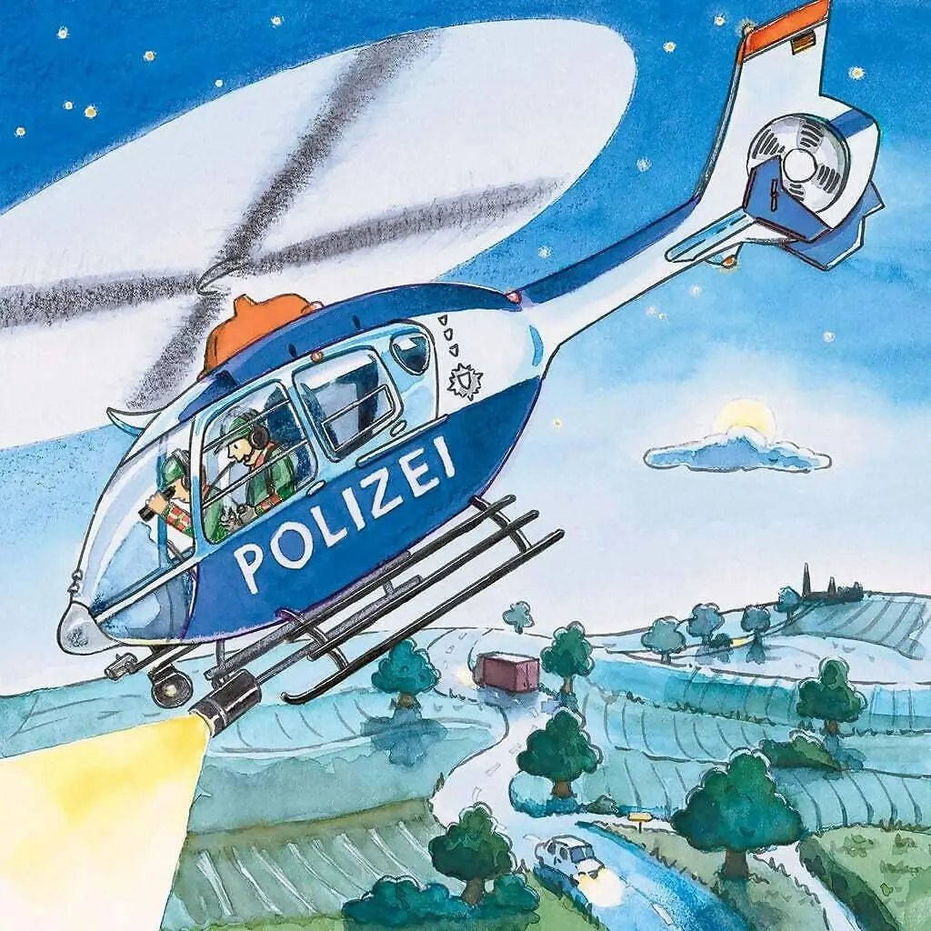 Ravensburger - Police In Action Jigsaw Puzzle 3x49 Pieces