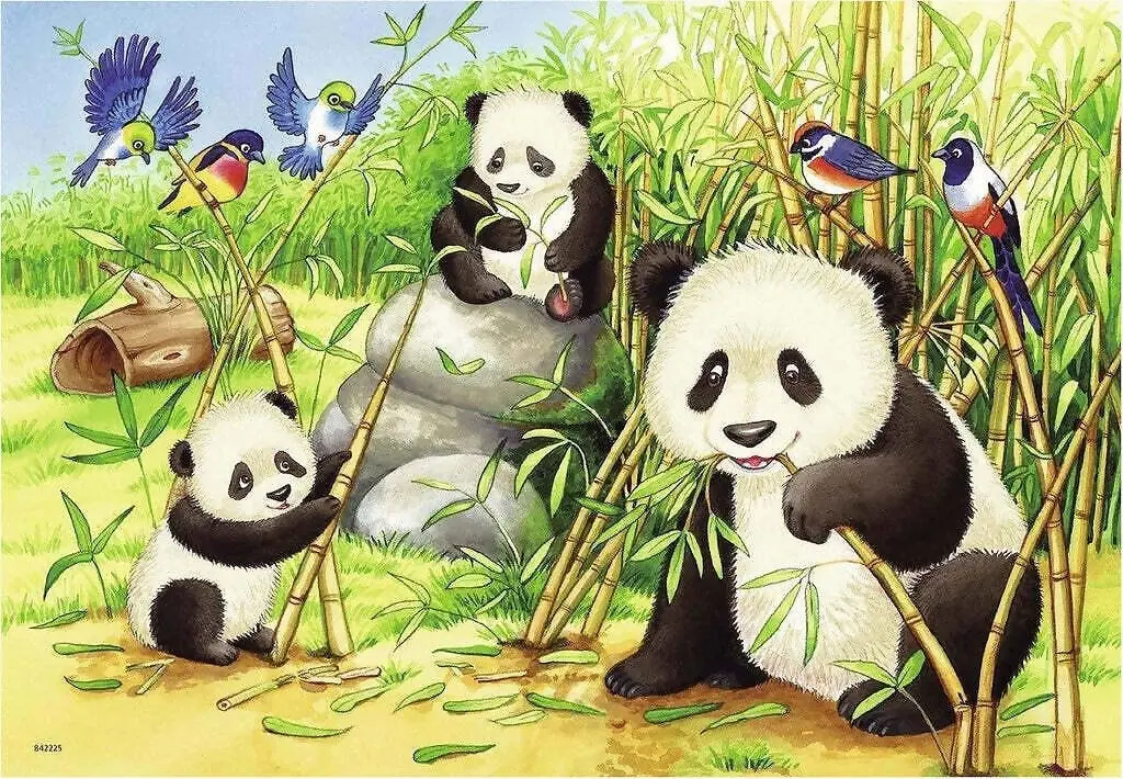 Ravensburger - Sweet Koalas & Pandas Jigsaw Puzzle 2x24 Pieces