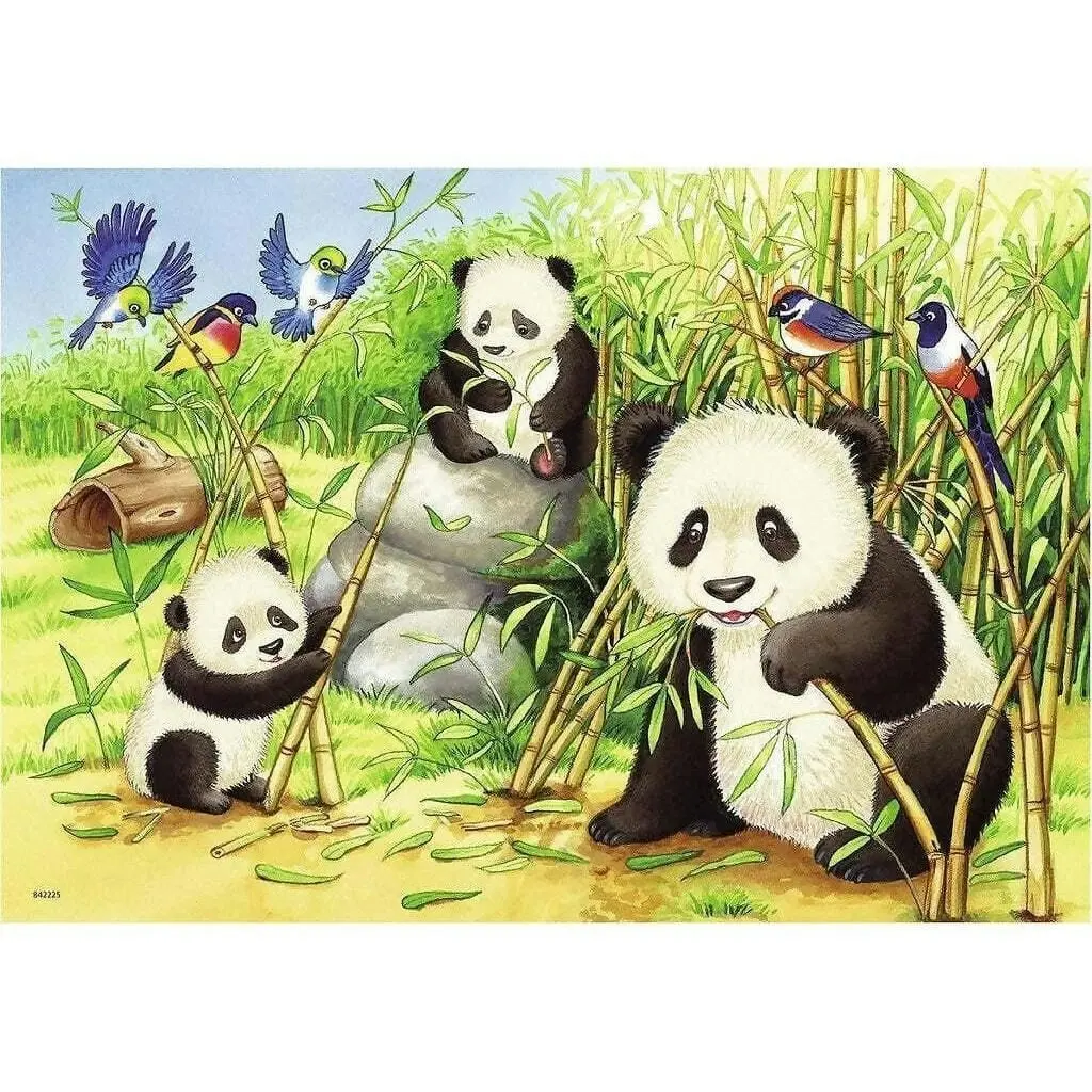 Ravensburger - Sweet Koalas & Pandas Jigsaw Puzzle 2x24 Pieces