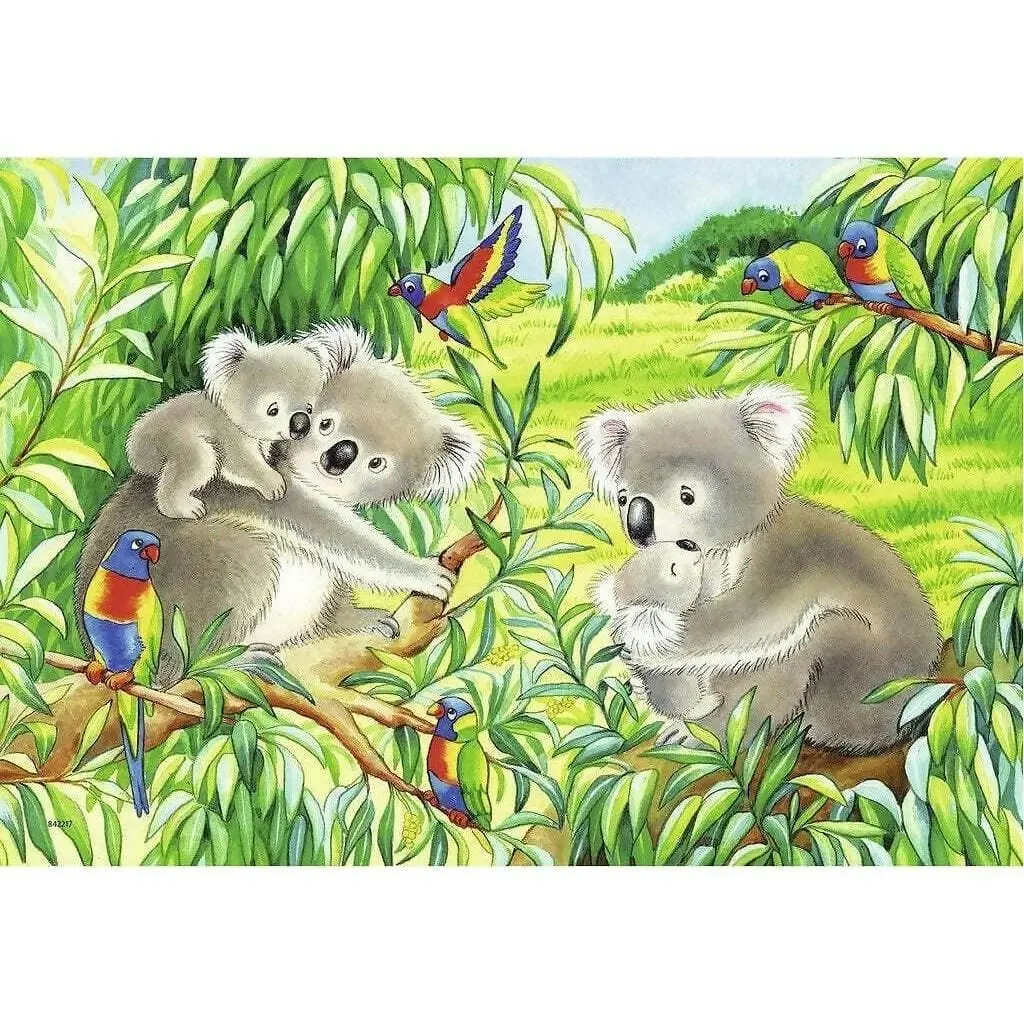 Ravensburger - Sweet Koalas & Pandas Jigsaw Puzzle 2x24 Pieces