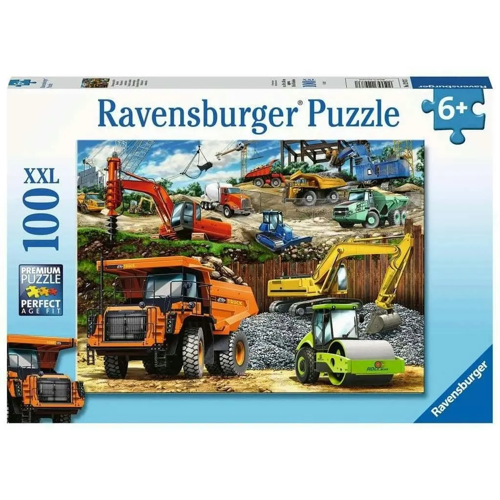 Ravensburger - Construction Vehicle Jigsaw Puzzle 3X49 Pieces