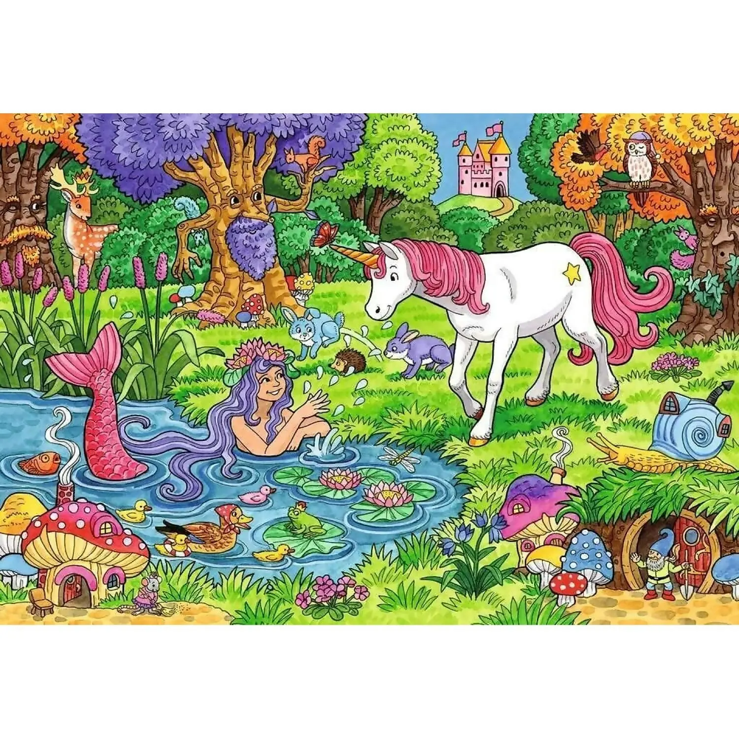 Ravensburger - Magical Forest Jigsaw Puzzle 2 X 24pc