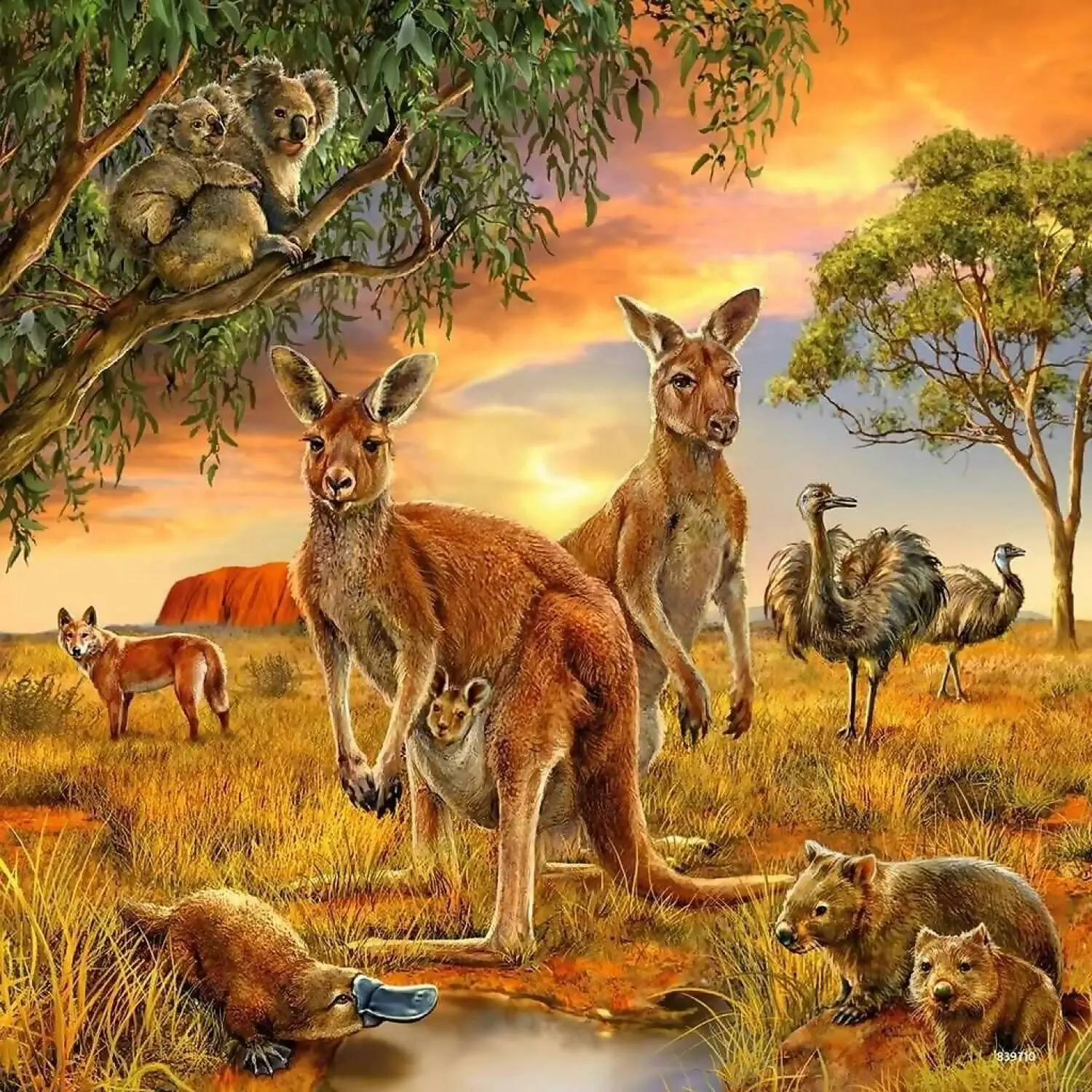 Ravensburger - Animals Of The Earth Jigsaw Puzzle 3 X 49pc