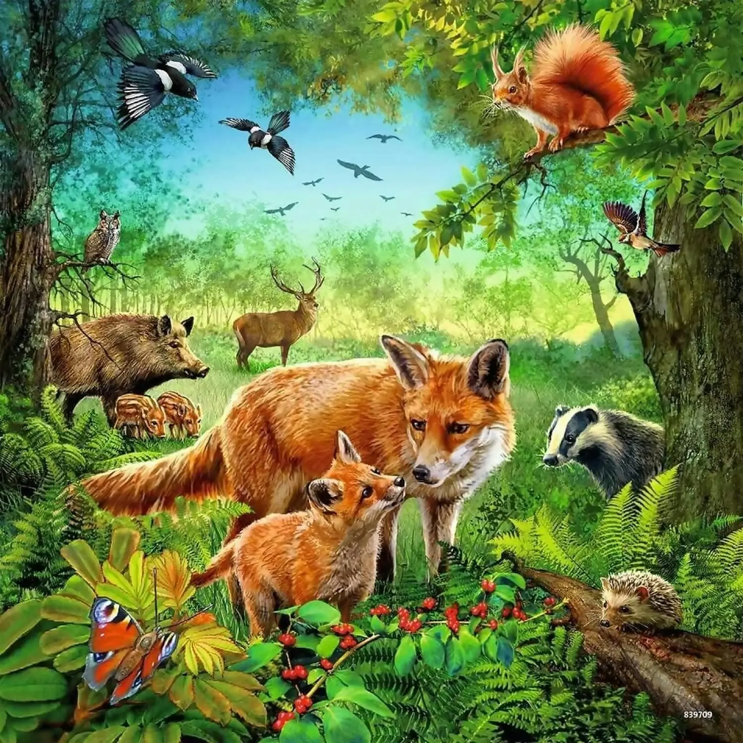 Ravensburger - Animals Of The Earth Jigsaw Puzzle 3 X 49pc