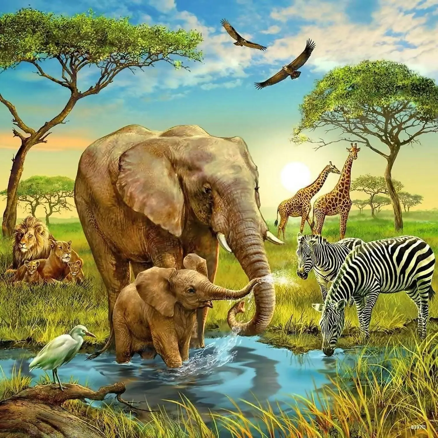 Ravensburger - Animals Of The Earth Jigsaw Puzzle 3 X 49pc