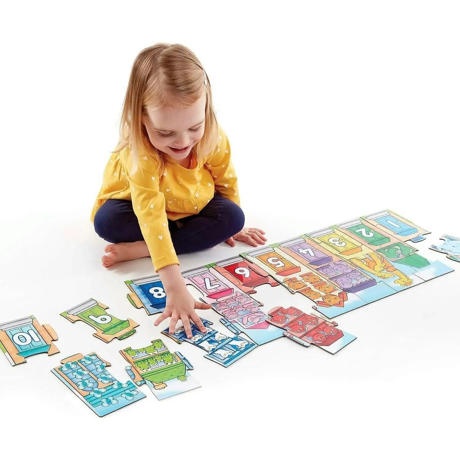 Orchard Toys - Number Street Jigsaw Puzzle 20 Pieces