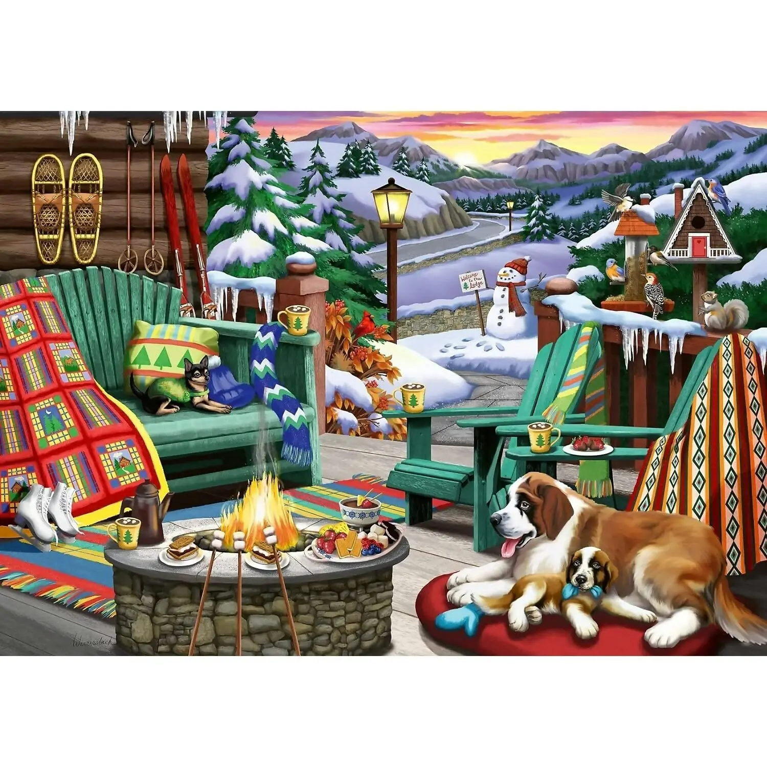 Ravensburger - Apres All Day Jigsaw Puzzle 1000pc