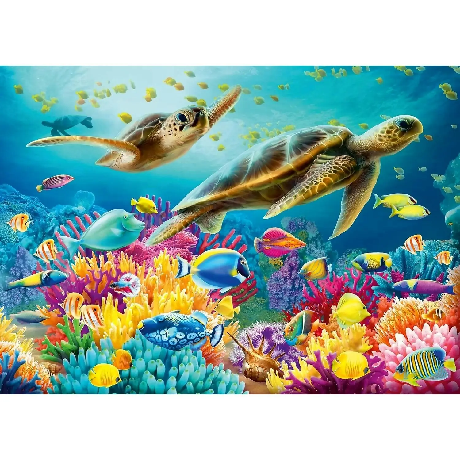 Ravensburger - Blue Underwater World Jigsaw Puzzle 1000pc