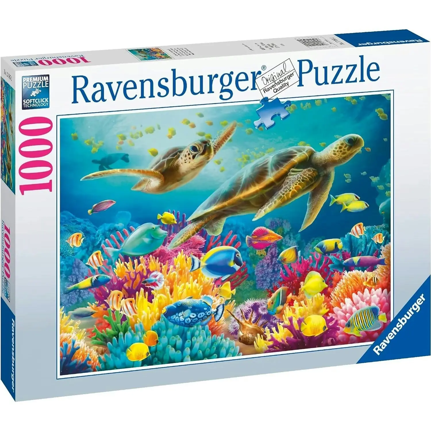 Ravensburger - Blue Underwater World Jigsaw Puzzle 1000pc