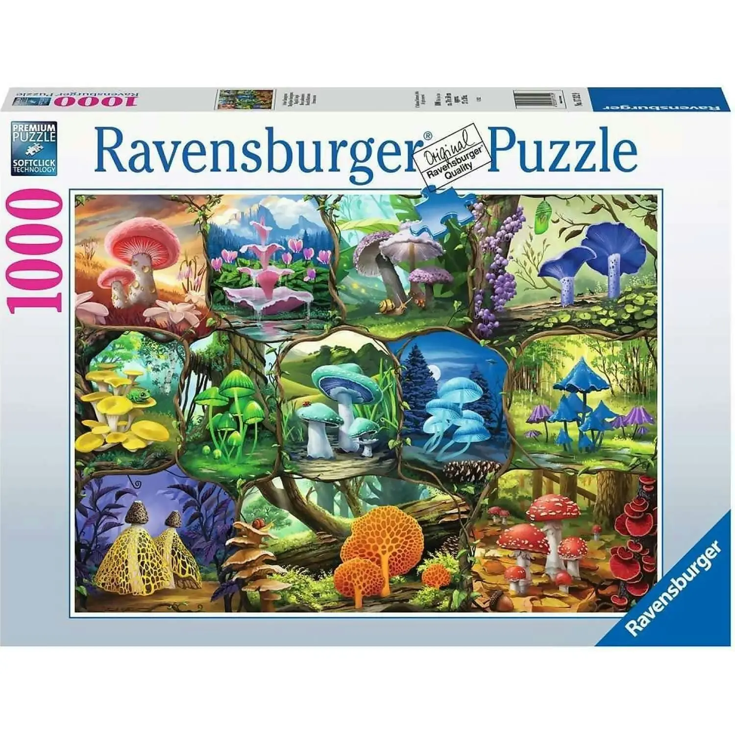 Ravensburger - Beautiful Mushrooms Jigsaw Puzzle 1000pc