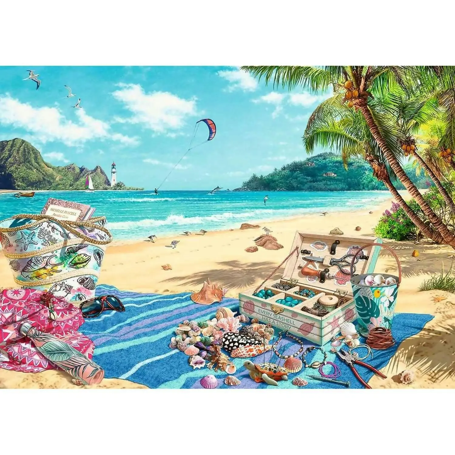 Ravensburger - The Shell Collector Jigsaw Puzzle 1000pc