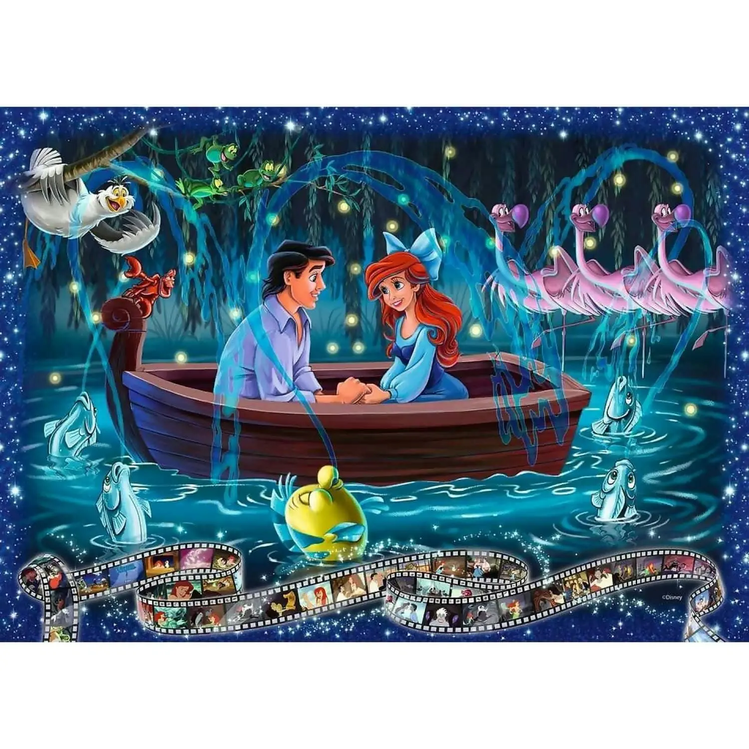 Ravensburger - The Little Mermaid Disney 1989 Jigsaw Puzzle 1000pc