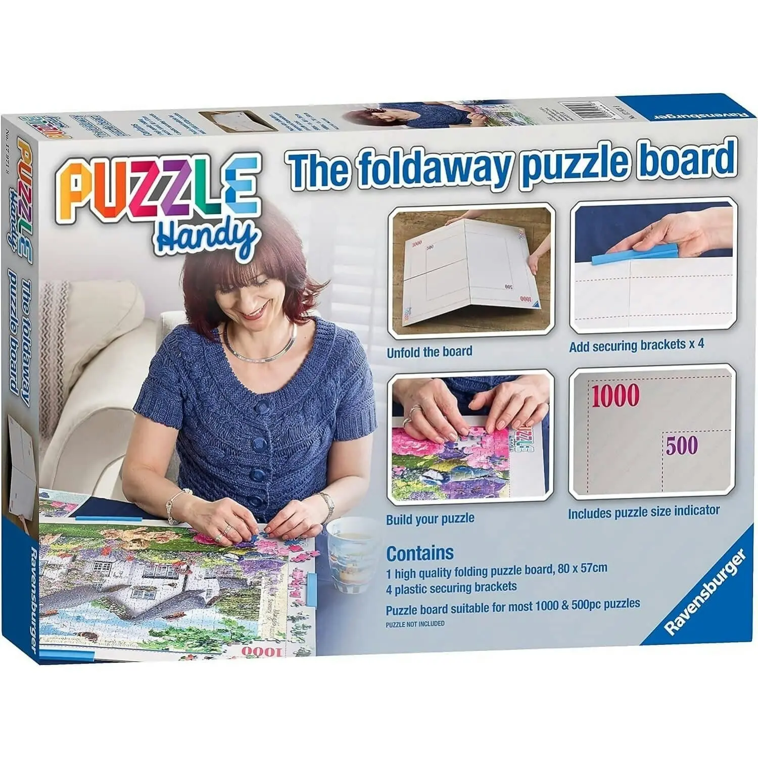 Ravensburger - Puzzle Handy The Foldaway Puzzle Board