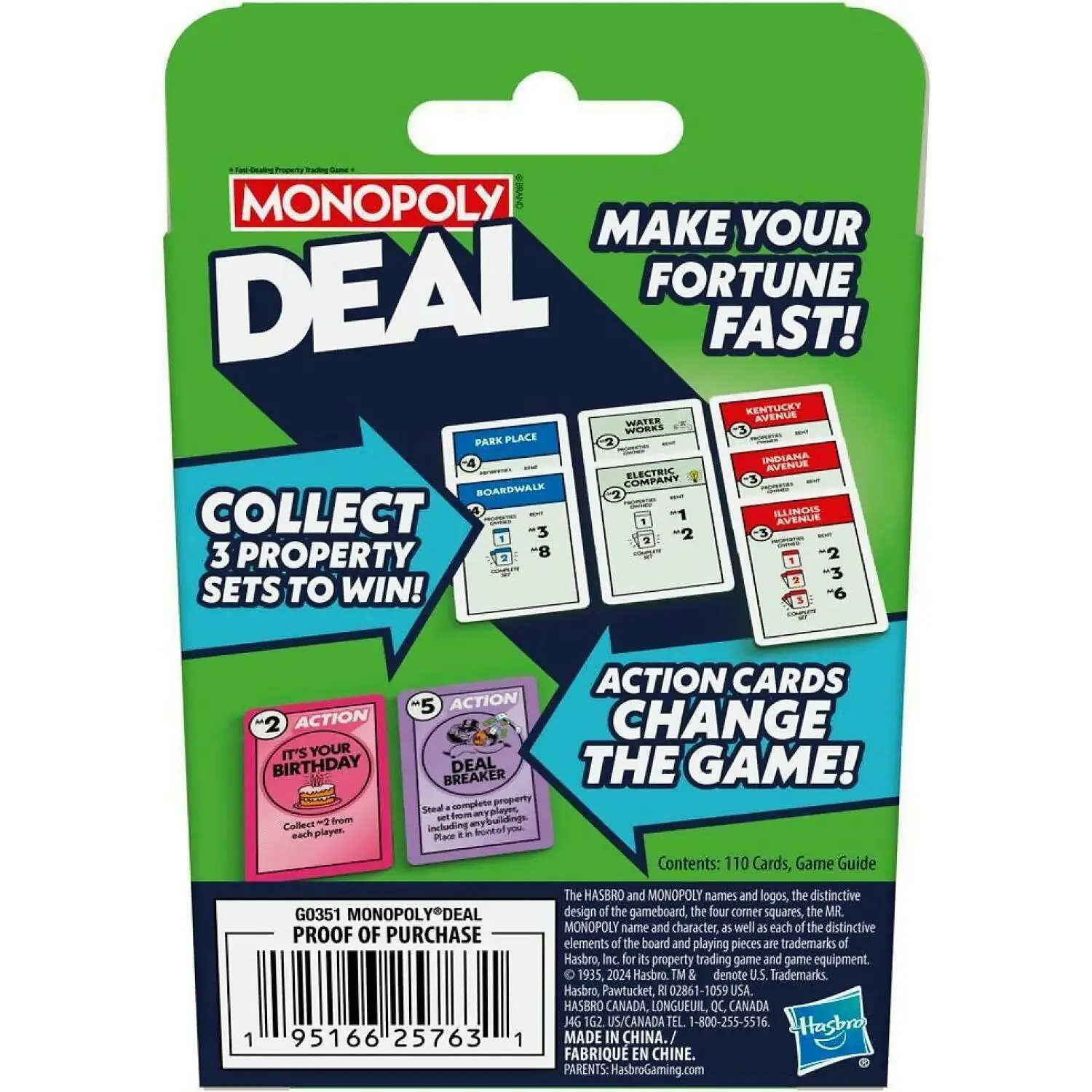 Monopoly - Deal Card Game - Hasbro