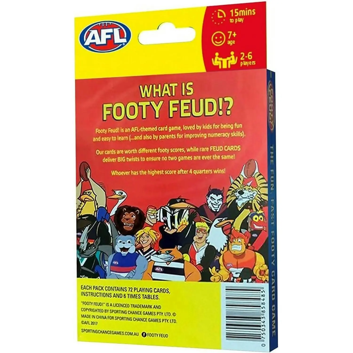 AFL - Footy Feud! Card Game