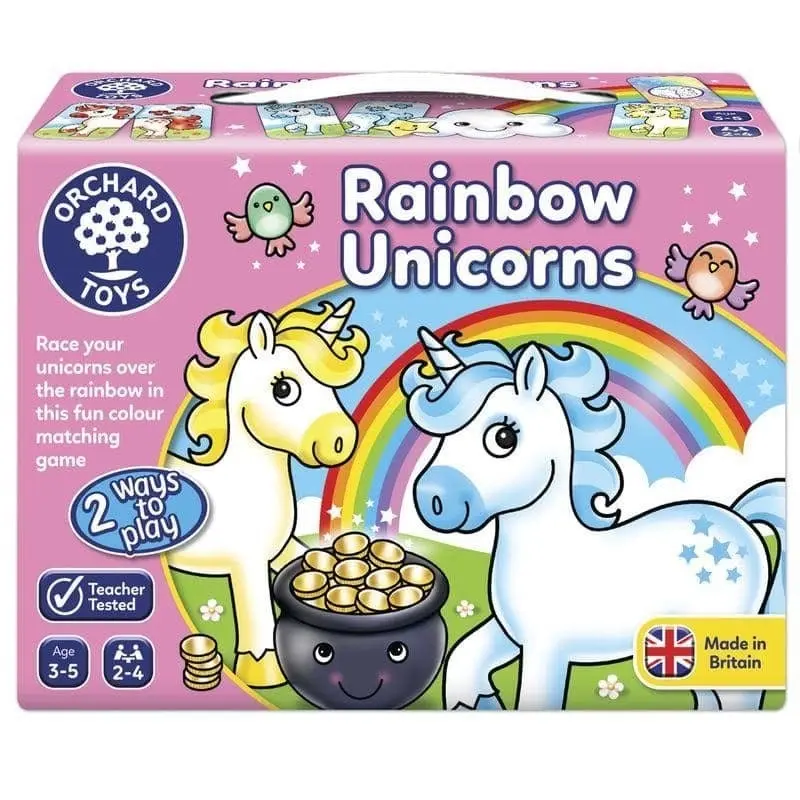 Orchard Toys -  Rainbow Unicorns