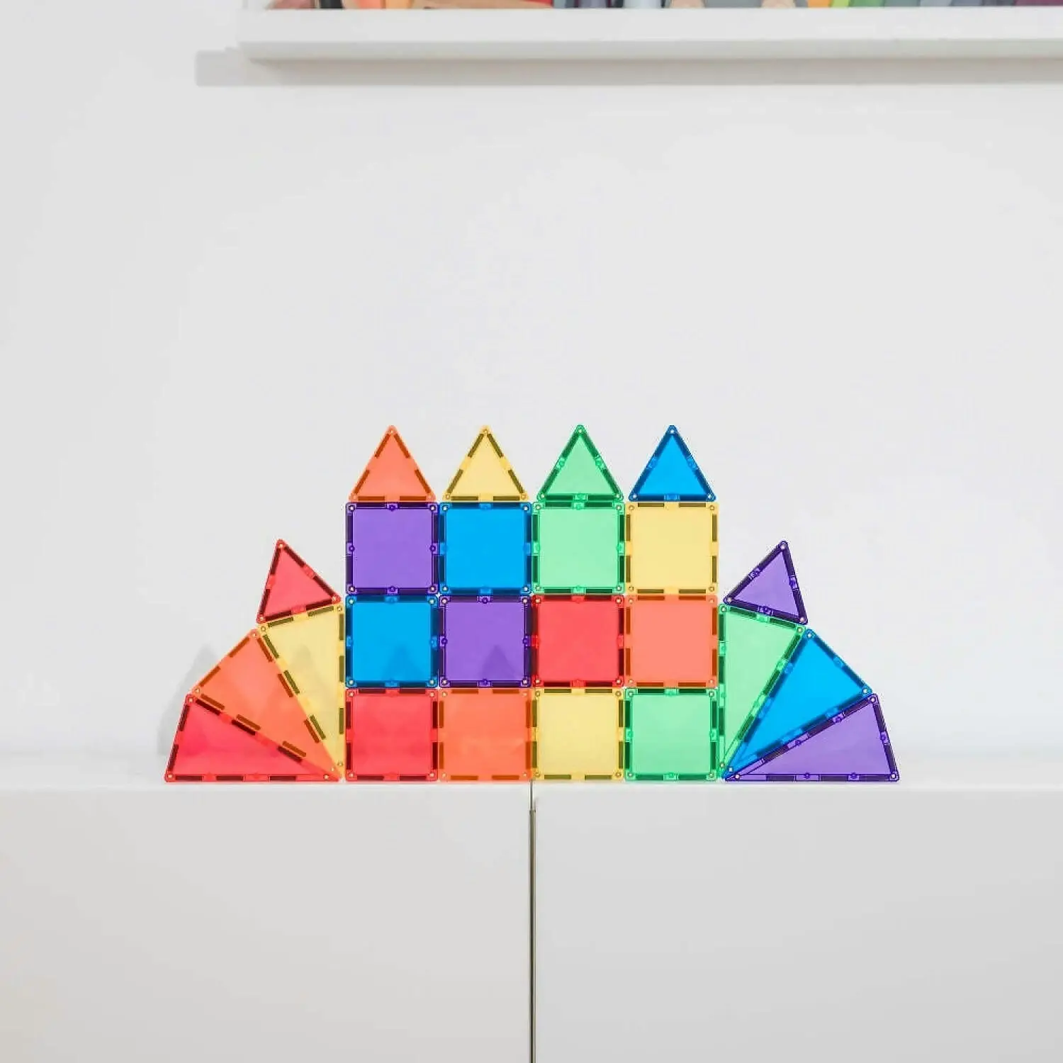 Connetix - Magnetic Tiles Rainbow Mini Pack 24pc