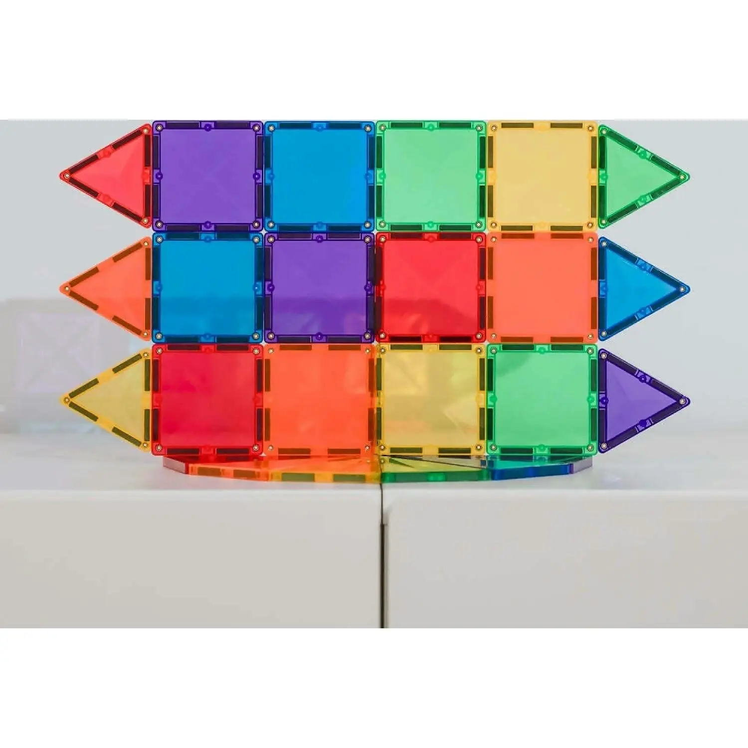 Connetix - Magnetic Tiles Rainbow Mini Pack 24pc