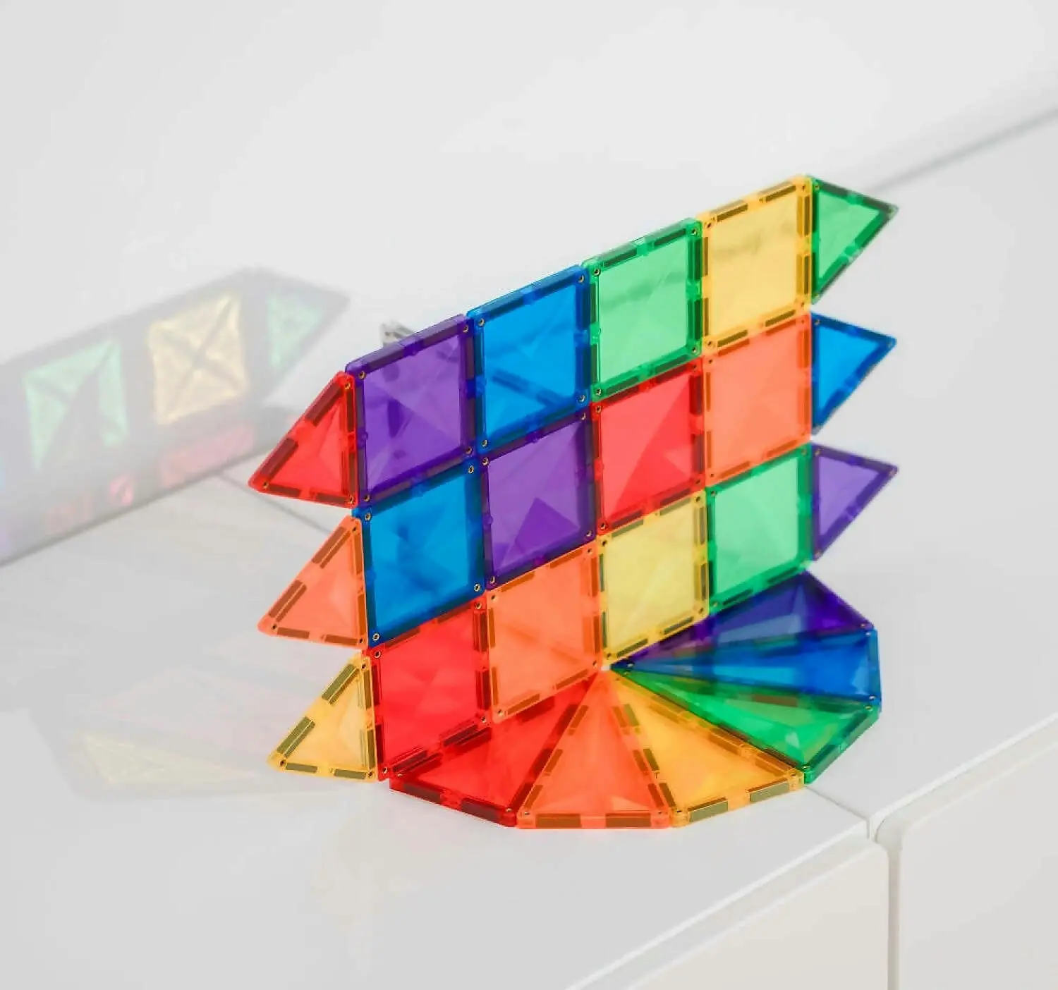 Connetix - Magnetic Tiles Rainbow Mini Pack 24pc