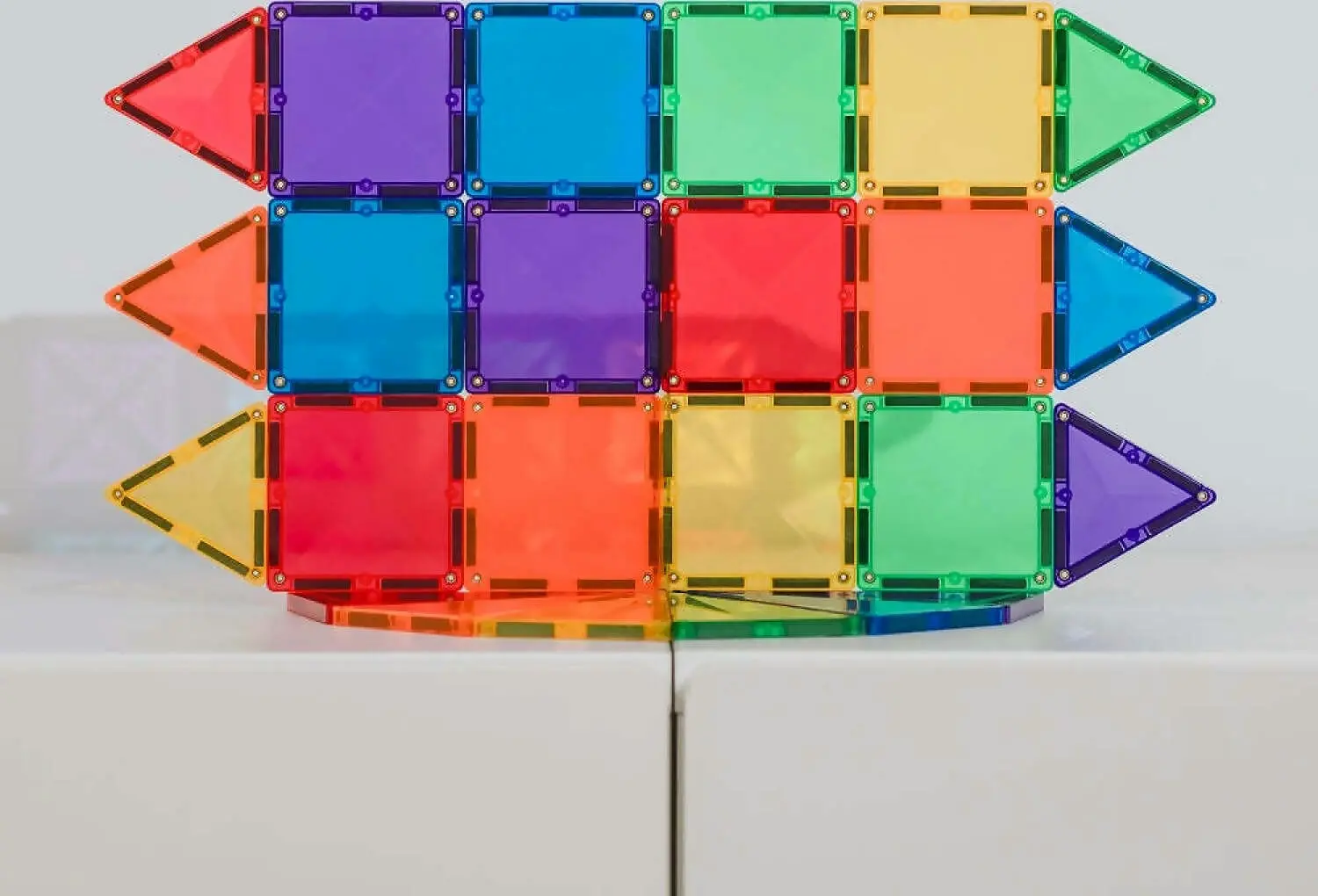 Connetix - Magnetic Tiles Rainbow Mini Pack 24pc