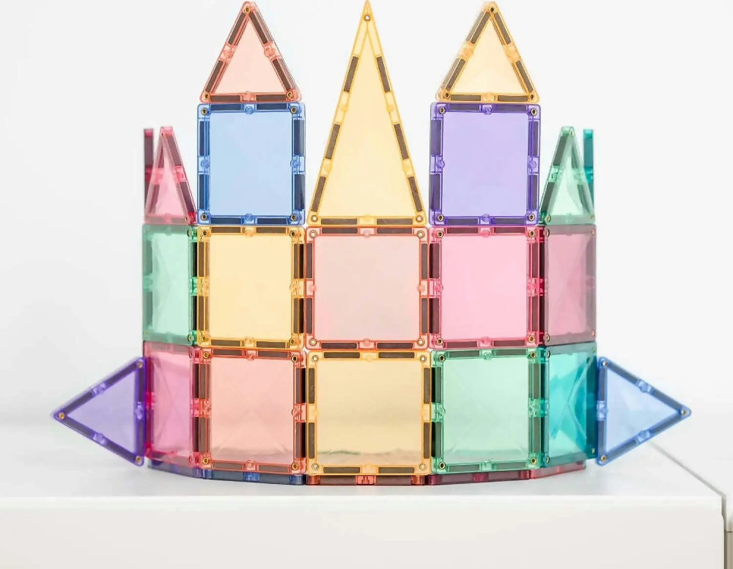 Connetix - Magnetic Tiles 32 Piece Pastel Mini Pack