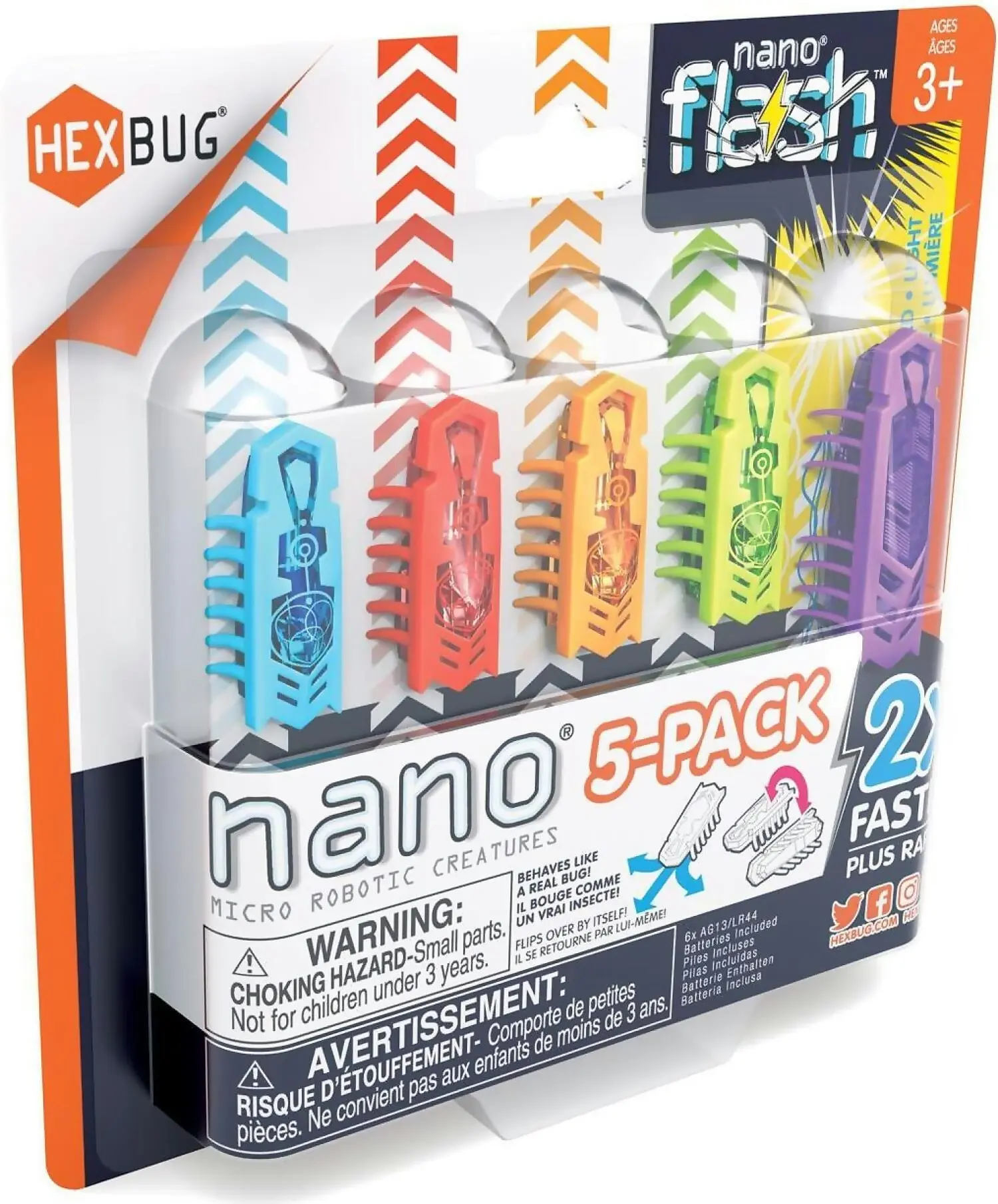 HEXBUG - Flash Nano 5pk