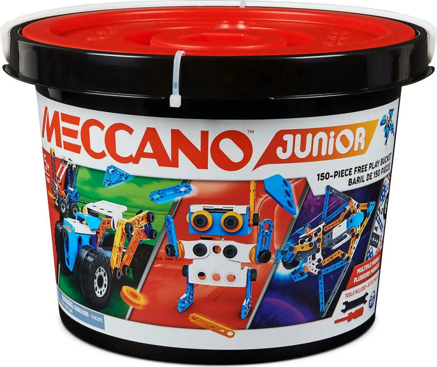 Meccano - Junior Bucket 150 Pcs - Spin Master