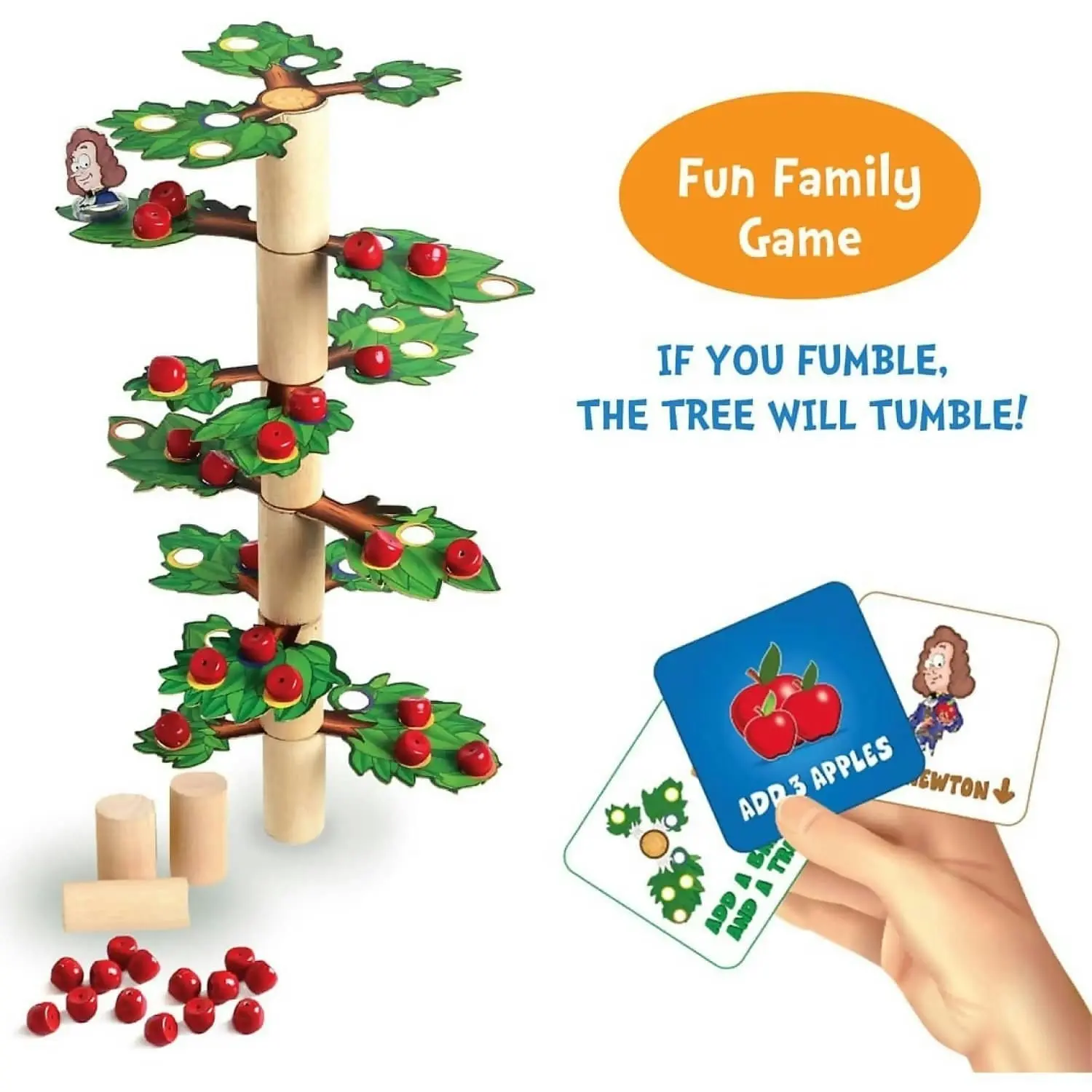 Skillmatics - Newton’s Tree – Exciting Educational Game Teaches Kids Key Physics Principles